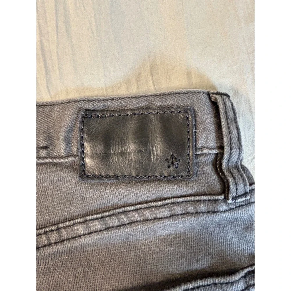 John Varvatos USA bowery Slim Straight Jeans men's 30x30 Grey Faded Wash